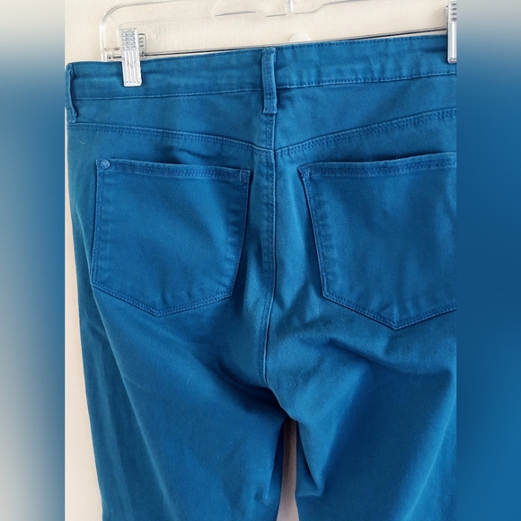 Gloria Vanderbilt women's misses size 6 Sadie aqua blue jeans. Stretch and slim. - Picture 5 of 10